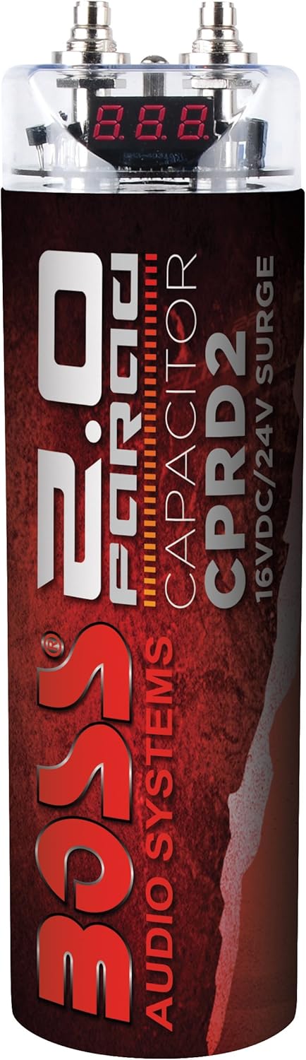8 Farad Car Capacitor D4162