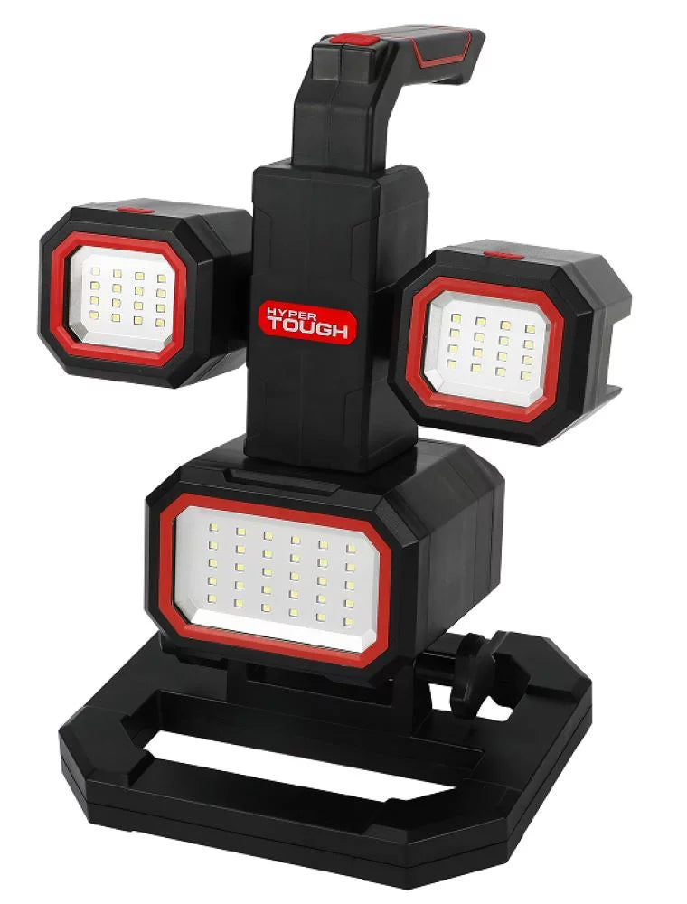 2000-Lumen LED Rechargeable Work Light & Detachable Spotlight C786448
