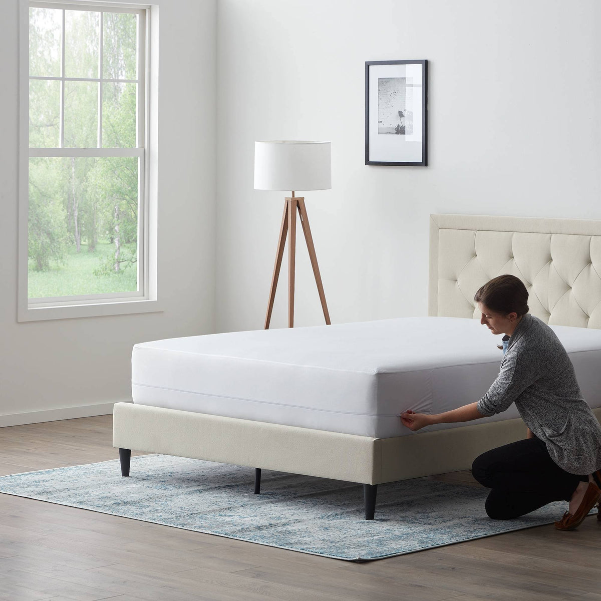 Queen Mattress Protector L653