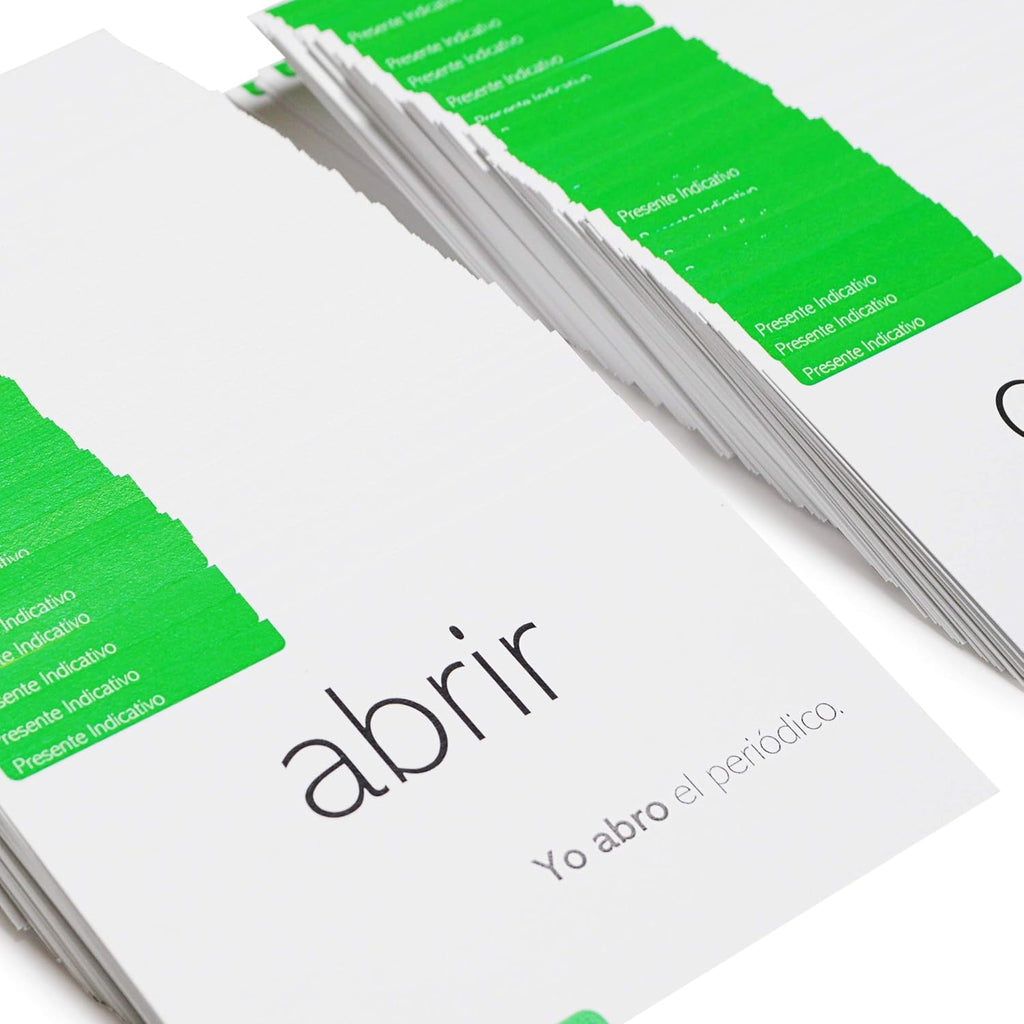 Spanish Conjugation Flash Cards R896940