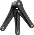 Compact Folding Bike Lock with Keys and Case Q6128