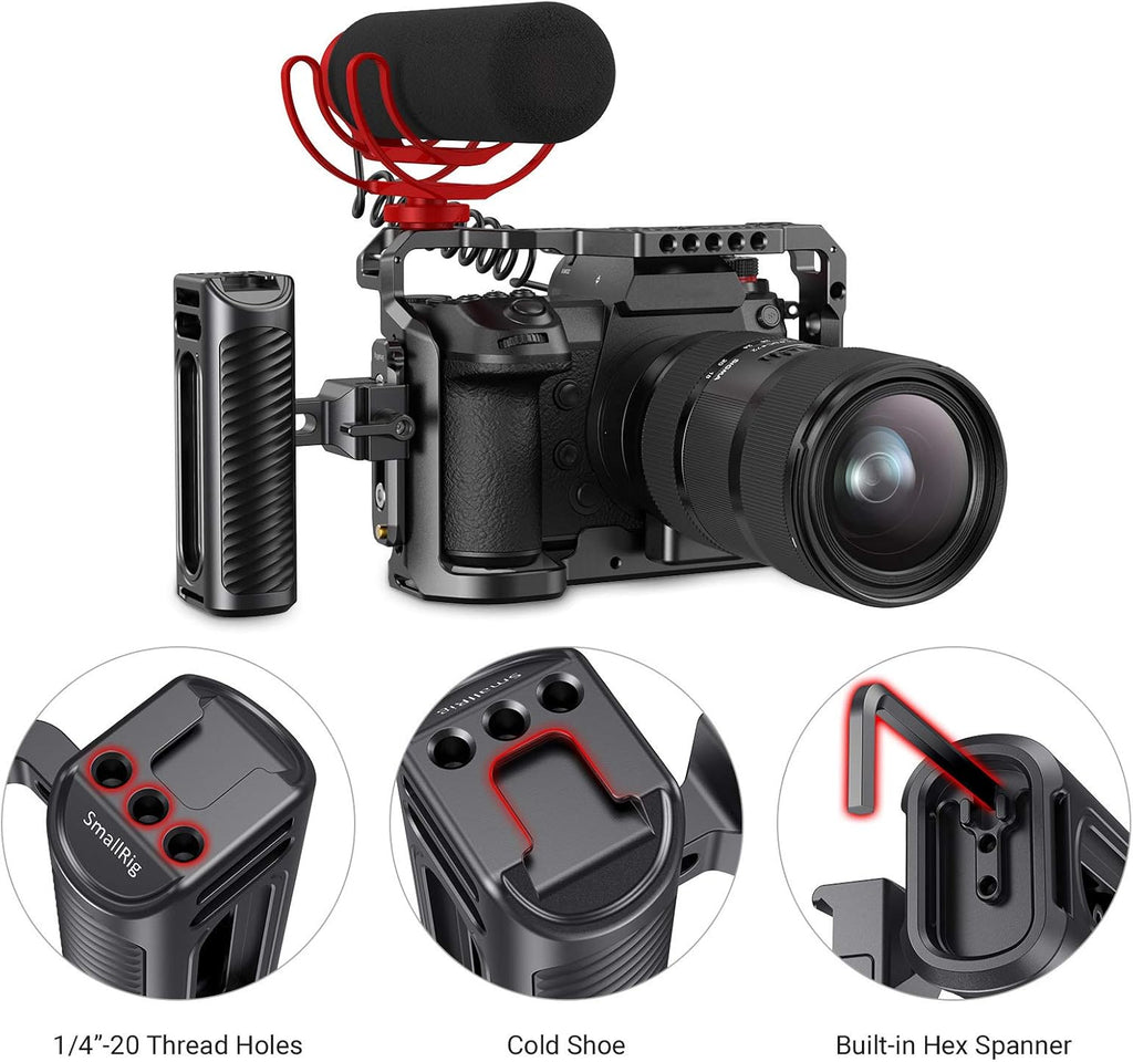 Aluminum NATO Side Handle Grip with Cold Shoe Mount R14728