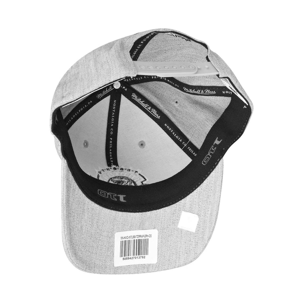 Grey Snapback Cap A2959