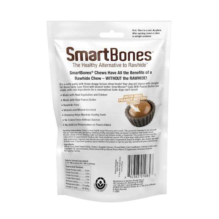 Peanut Butter Dog Chews O862