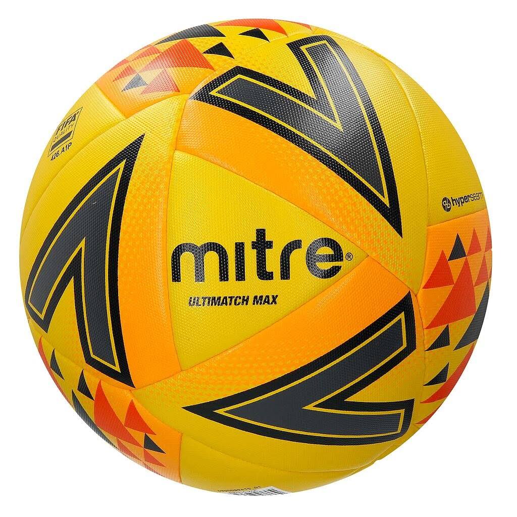 Yellow Orange Black Match Football S329