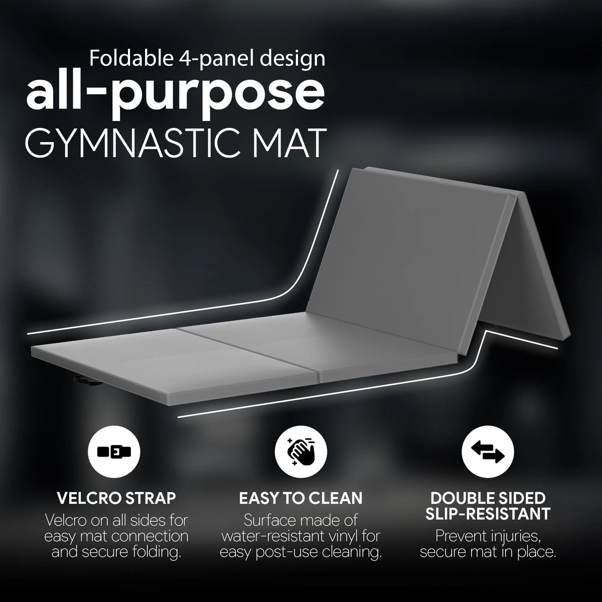 4' x 10' x 2 All Purpose Gymnastic Mat G477997