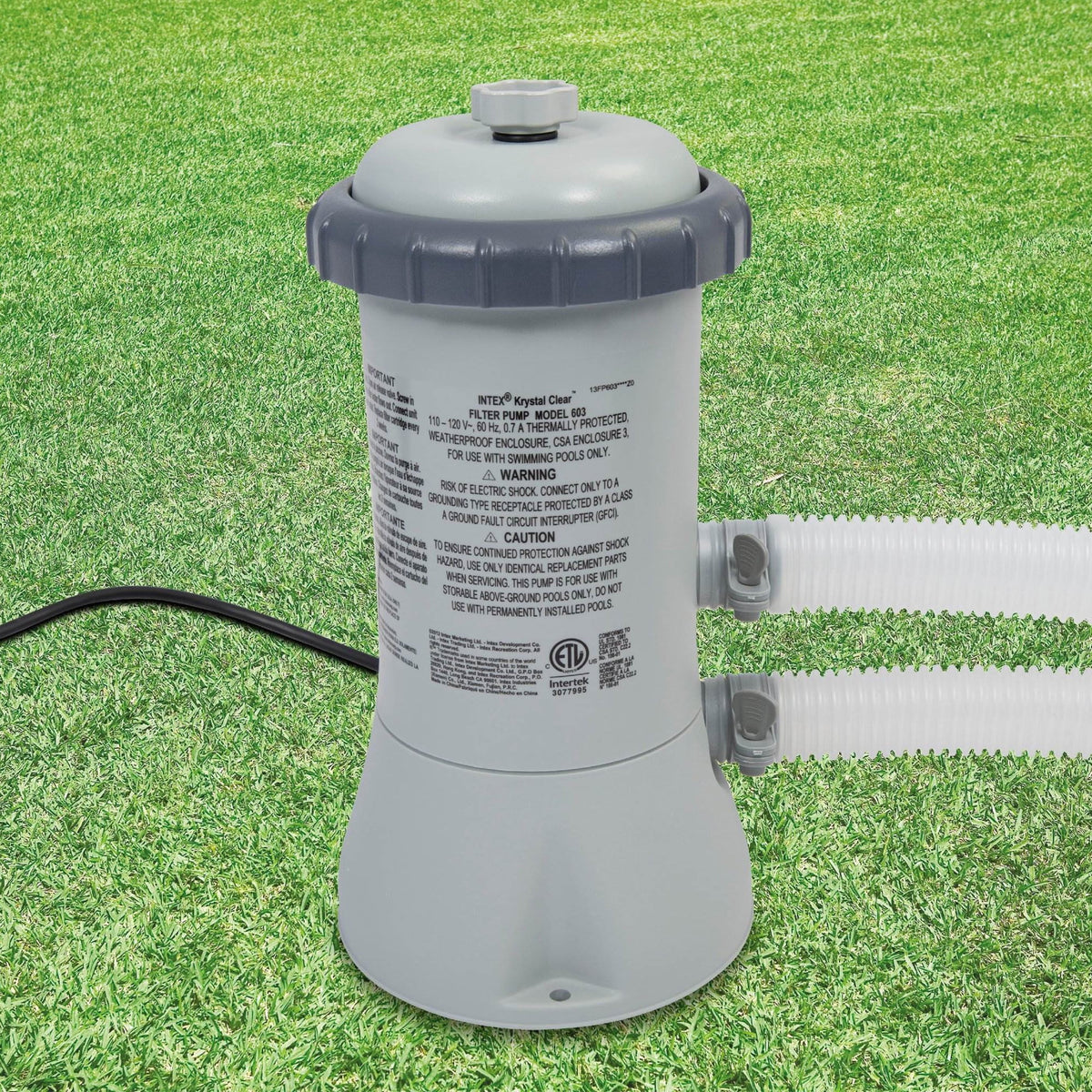15' x 33 Above Ground Swimming Pool with Filter Pump N3614