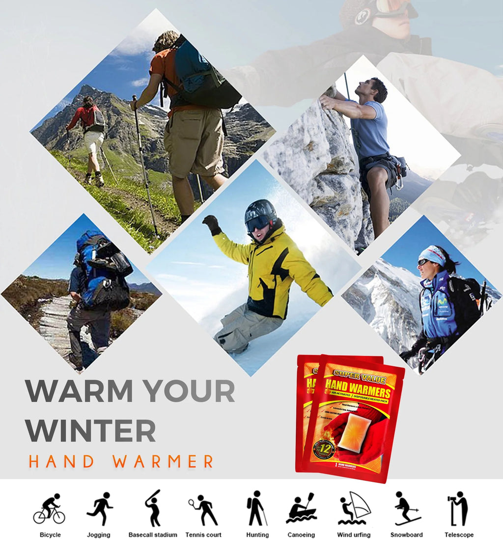 Disposable Hand Warmers 55 Pack E64679