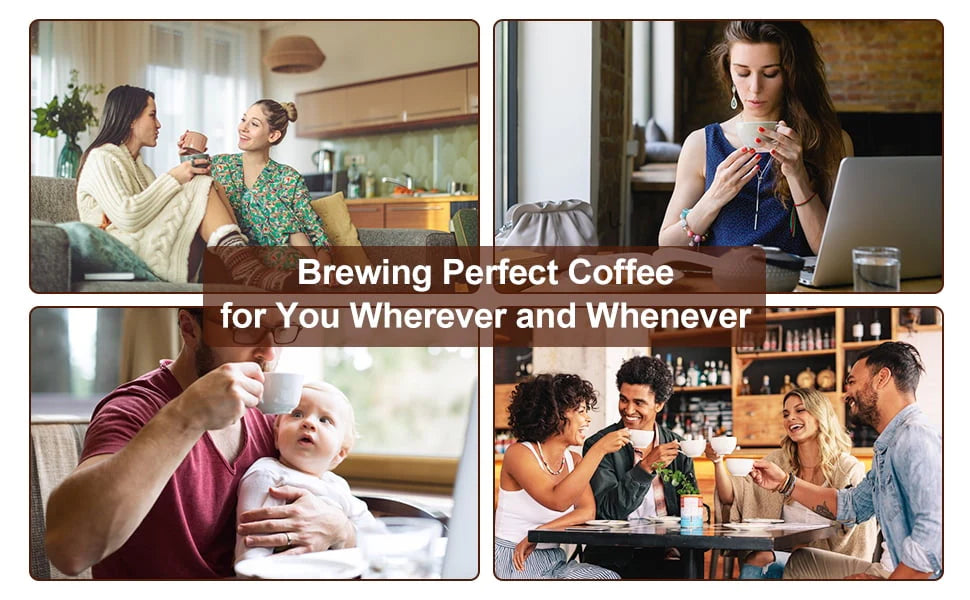 2-Way Single Serve Coffee Maker with 8-14 oz Brew Size M482429