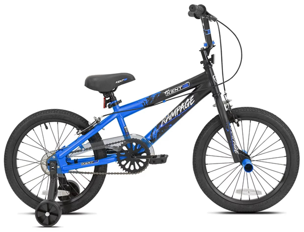 18 In. Gold and Black Bike Z278