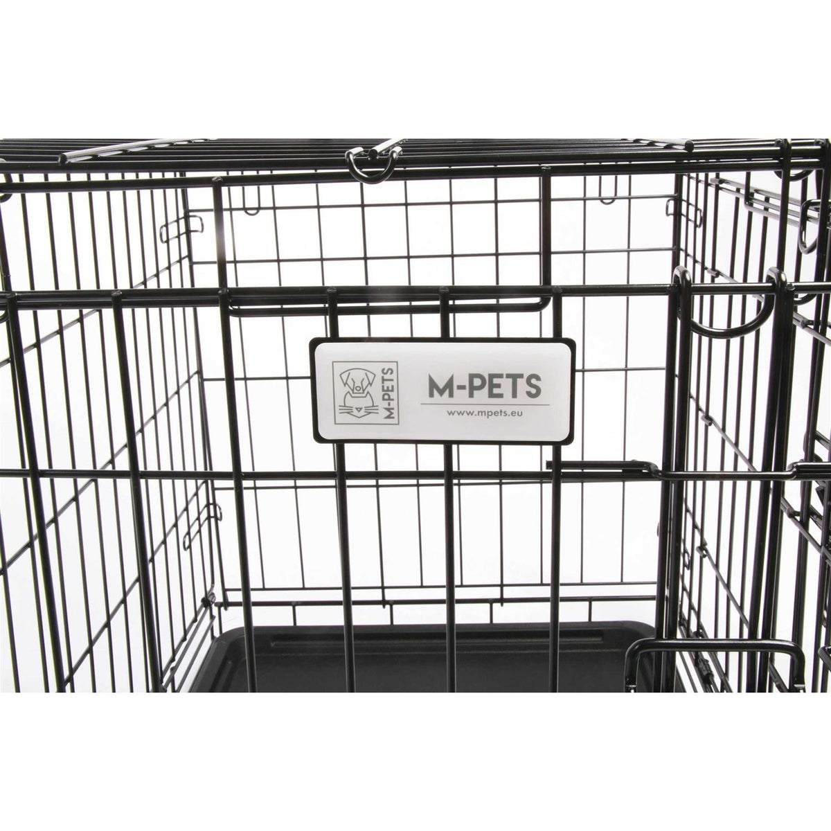 2-Door Folding Dog Crate R1110