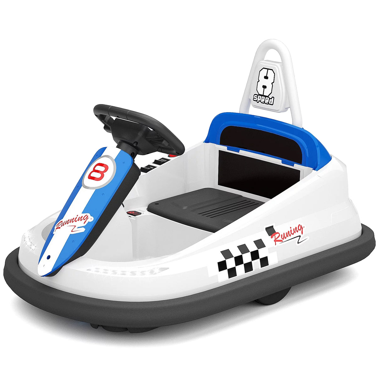 6V Electric Ride on Bumper Car for Kids, Pink D26016