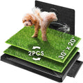 Dog Potty with Tray Large 30”x20” Artificial Grass Patch B399021