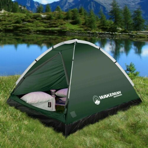 Green 2 Person Tent with Carry Bag N745216