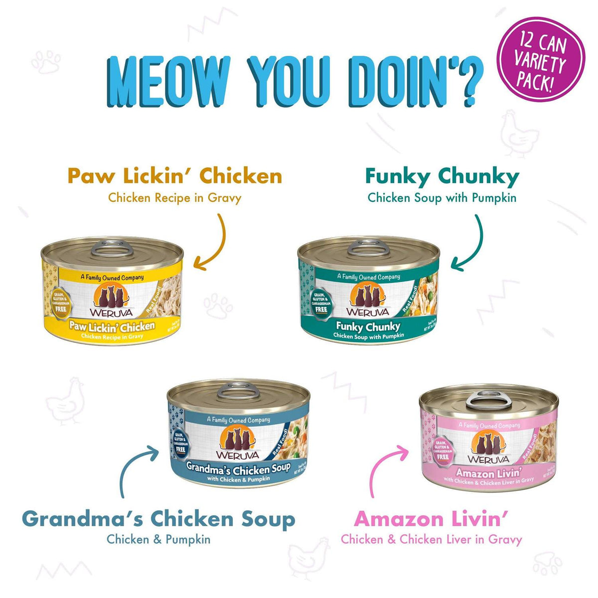 Canned Cat Food Variety Pack R533309