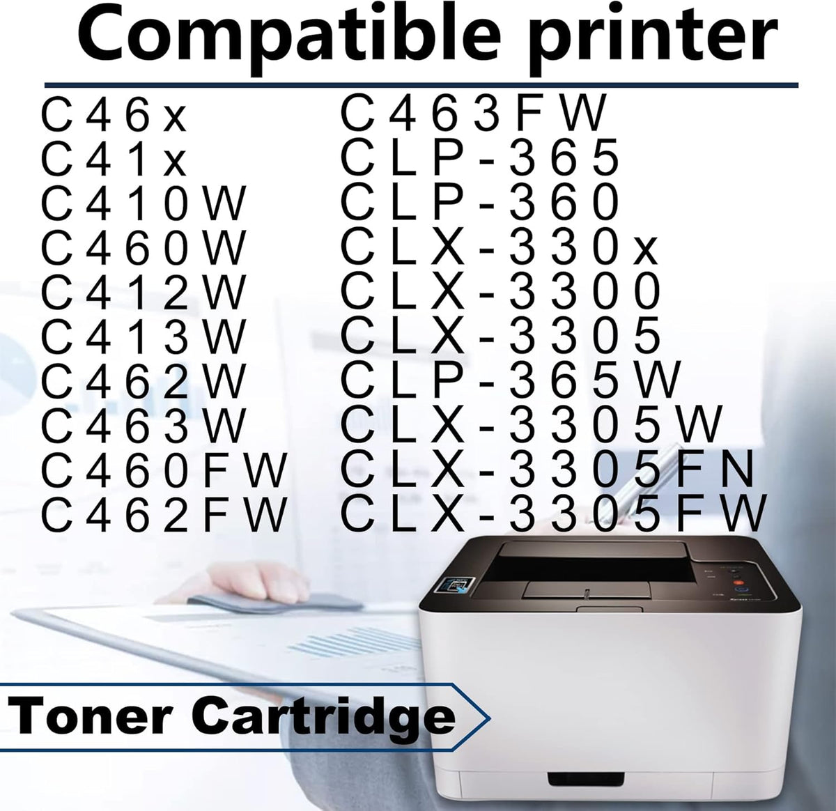 2-Pack Magenta Compatible Toner Cartridge Replacement S9884