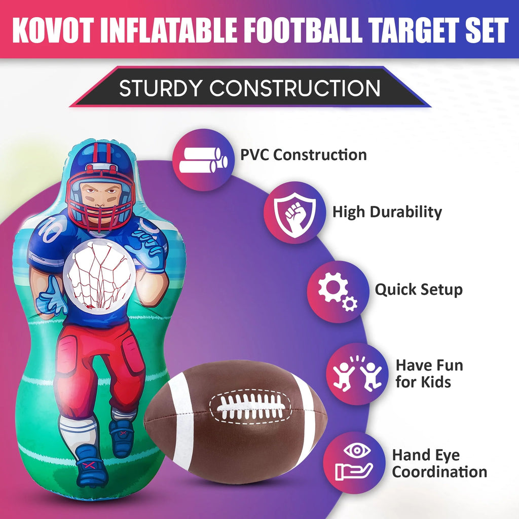 Inflatable Football Target Set I947