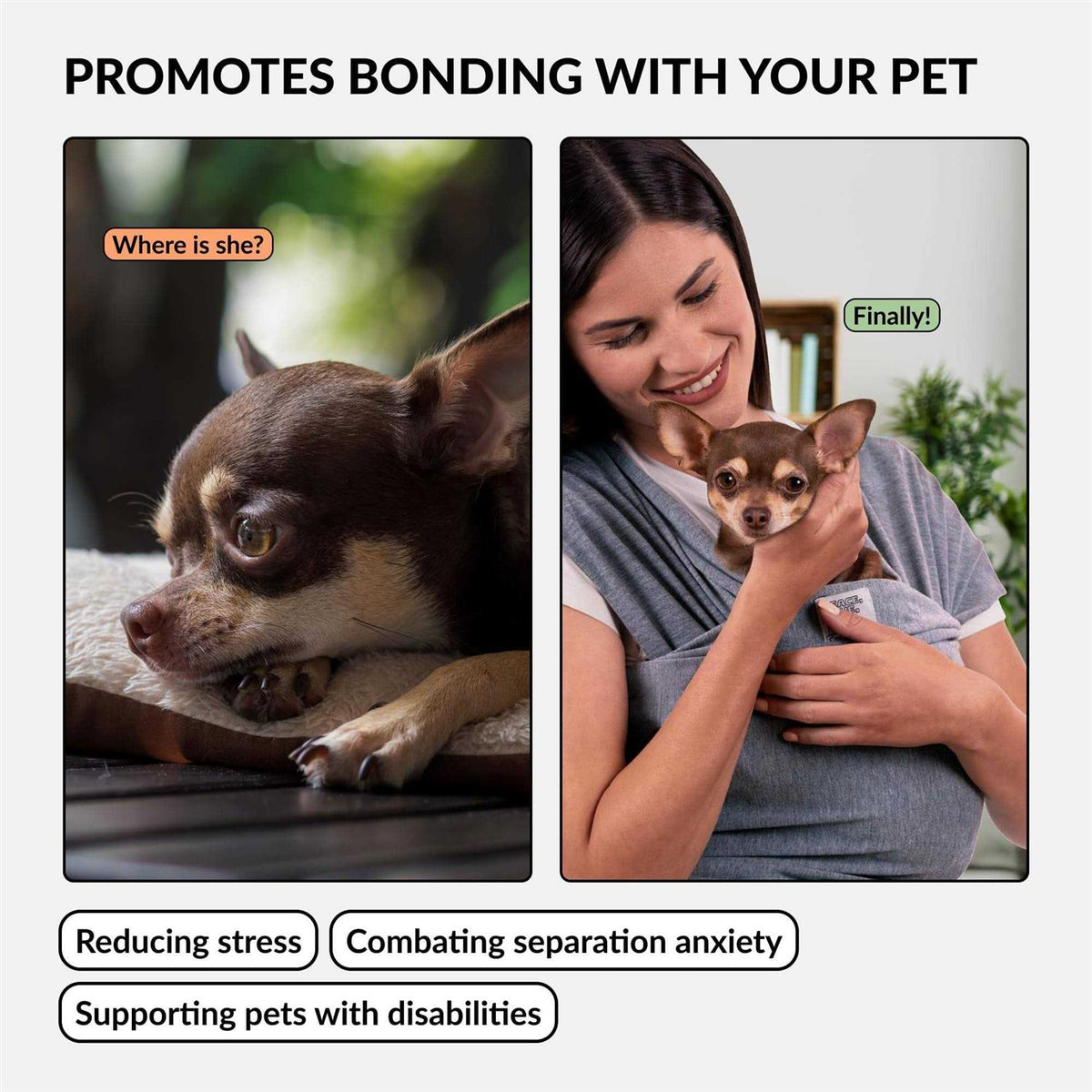 Dog Sling Carrier J778945