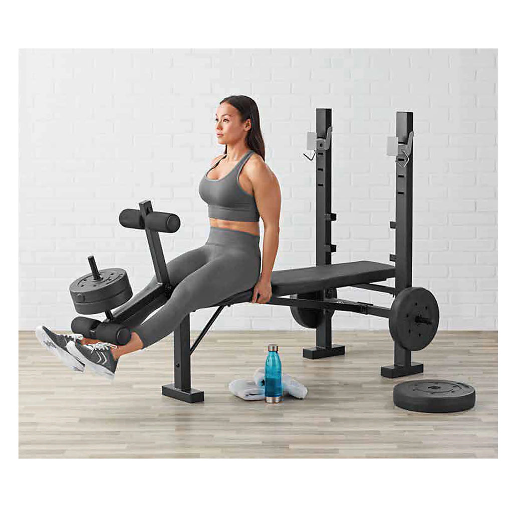 Bench & Rack Combo with Leg Press L485