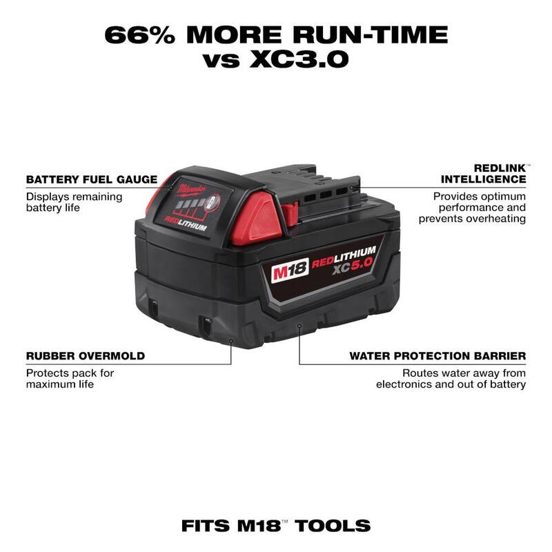 18-Volt 5.0 Ah Lithium-Ion Battery Pack V394