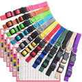 Soft Nylon Adjustable Breakaway Puppy ID Collar H2523