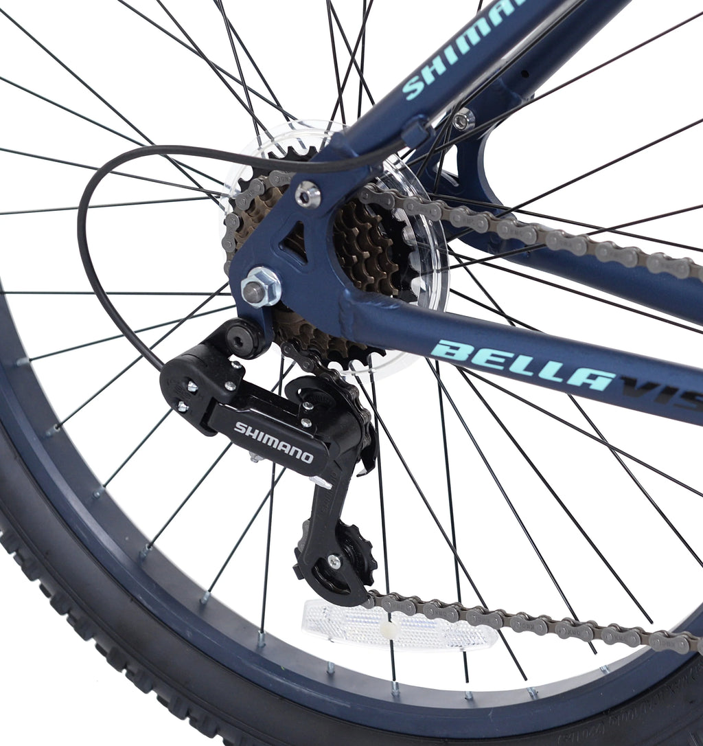 Blue Full Suspension Mountain Bike E649