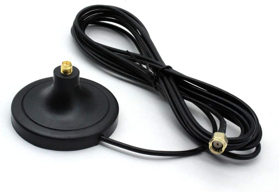 Wi-Fi Antenna Magnetic Stand Base with 10 ft Extension Cable I7657