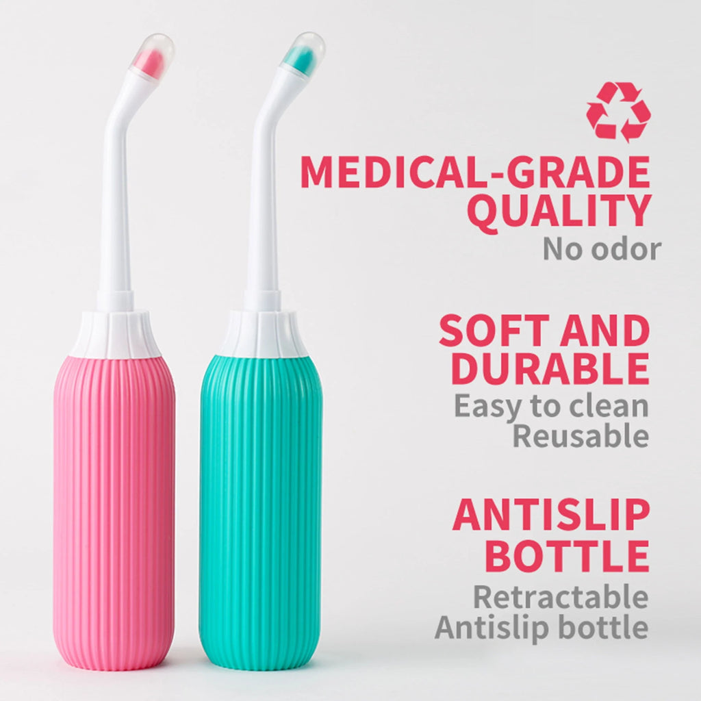 2 Pack Portable Travel Bidet Bottle with Travel Bag J52512