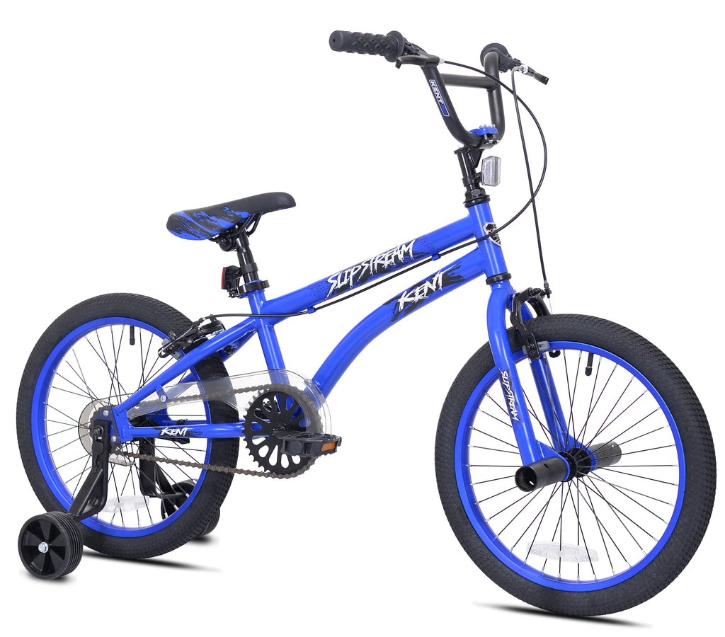 18 Boy's BMX Bicycle with Helmet, Red B90076
