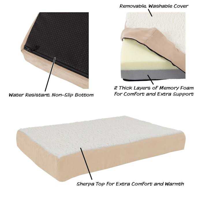 Memory Foam Orthopedic Dog Bed F734