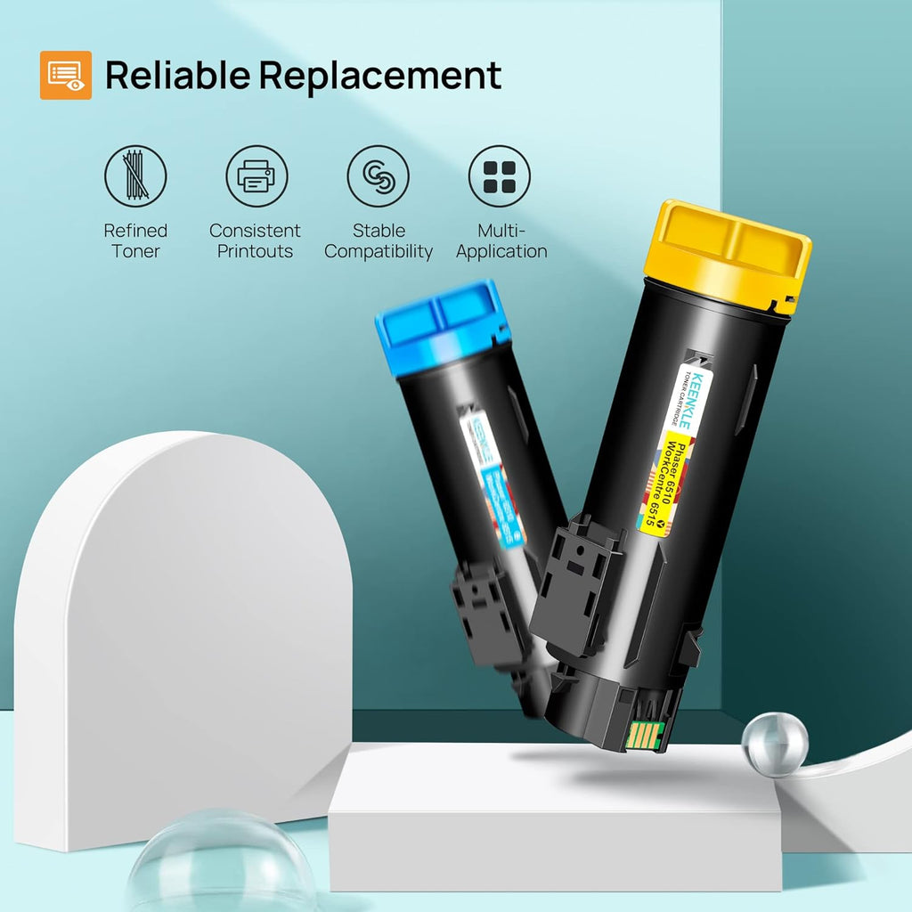 Compatible Toner Cartridge Replacement 2 Black 1 Cyan 1 Magenta 1 Yellow J981391