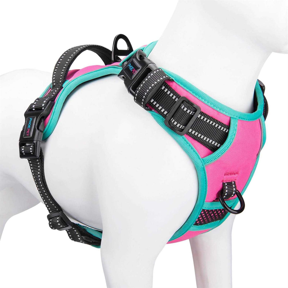 No Pull Reflective Dog Harness with Handle D898866