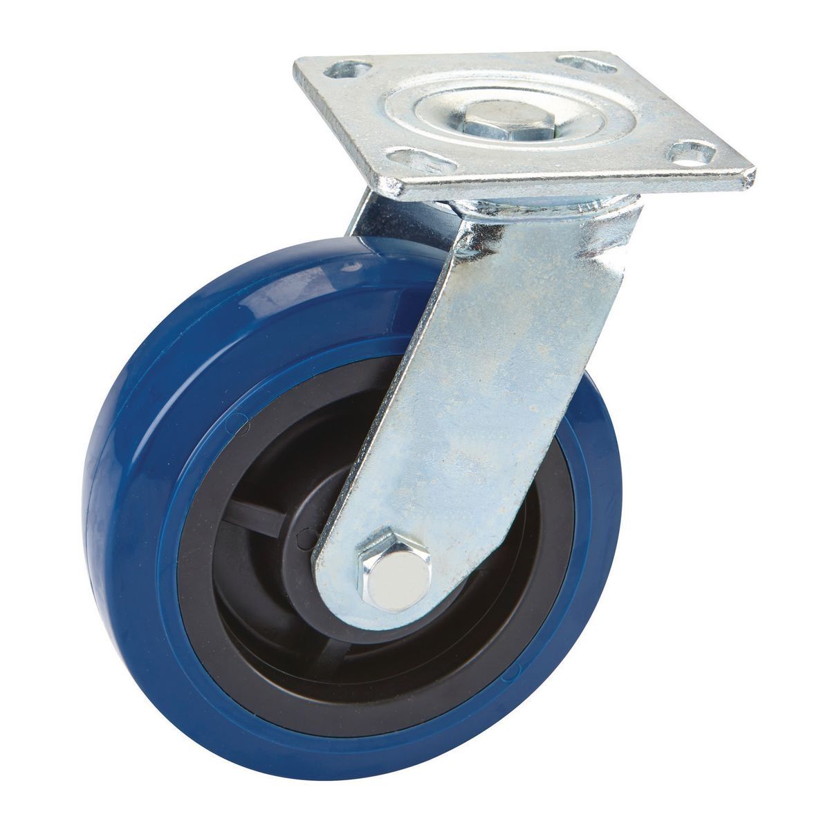 6 in. Rubber Swivel Caster T7323