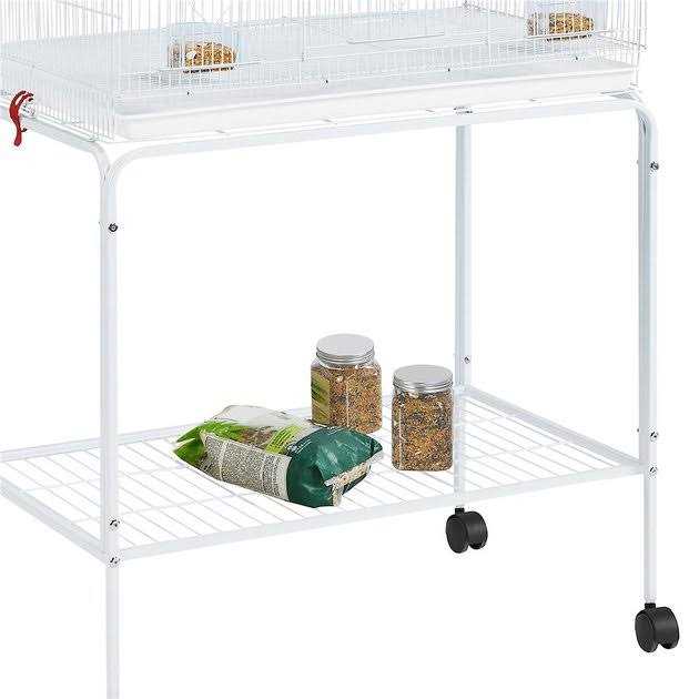 Rolling Wood Bird Cage R31312