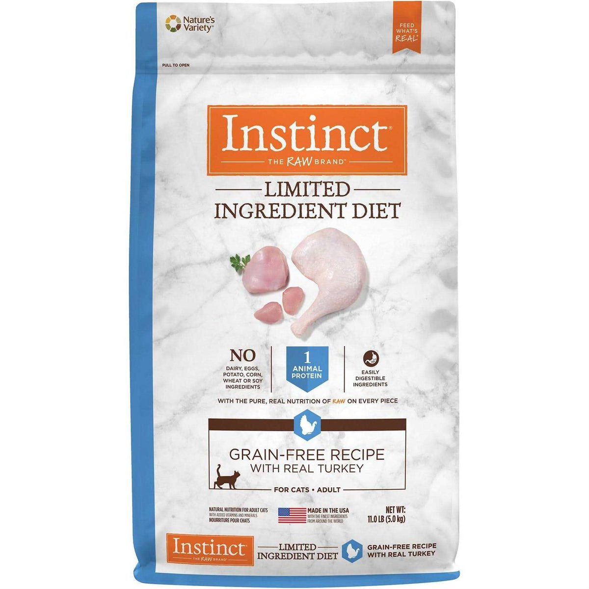 Limited Ingredient Diet Grain Free Turkey Dry Cat Food F531028