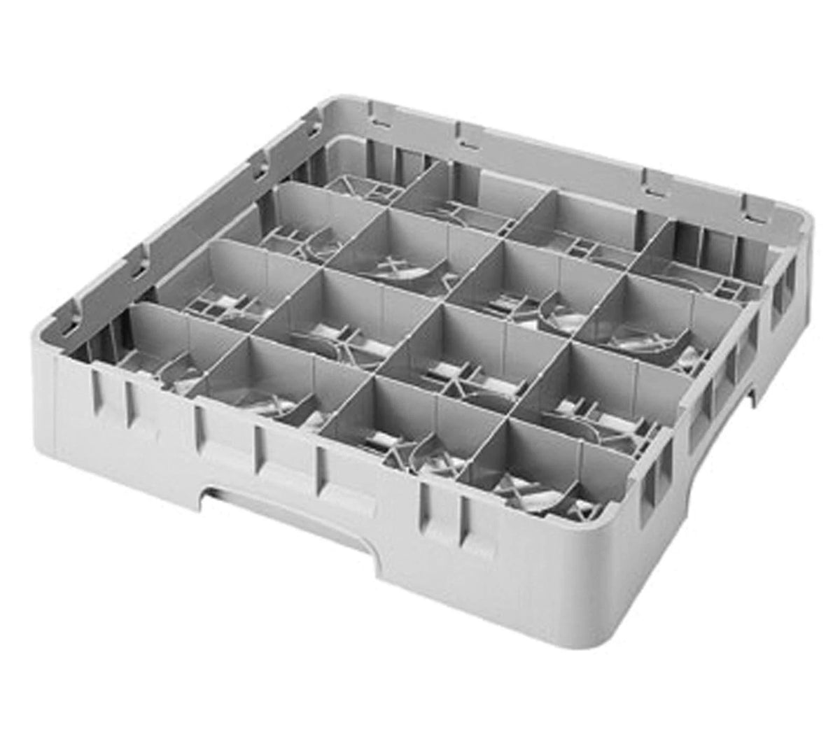 Soft Gray 16 Compartment Cup Rack Z9594