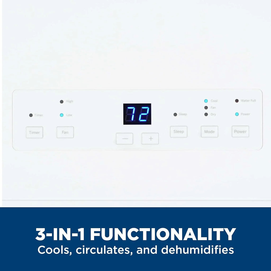 6,100 BTU White Portable Air Conditioner I2253