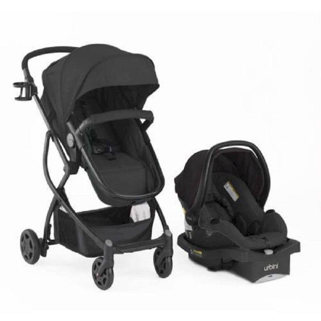 Black Stroller with Car Seat M831