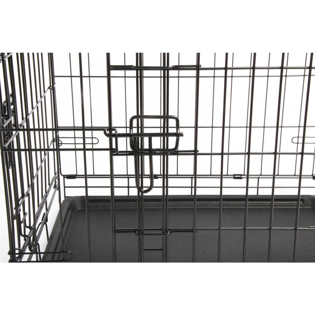 2-Door Folding Dog Crate R1110