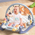Purple Baby Gym Mat with Side Rails and Toys K49680