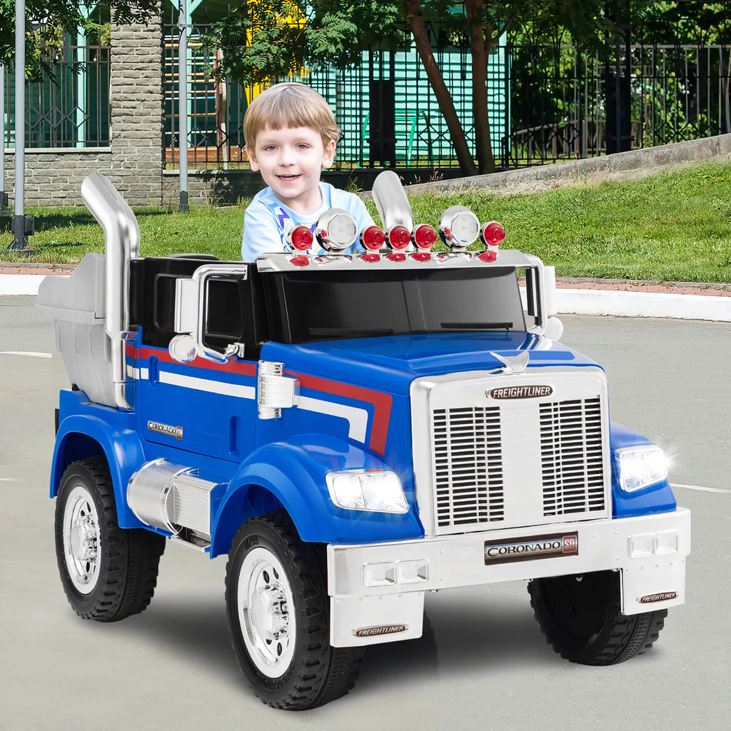 12V Kids Ride On Truck Car with Dump Box B52310