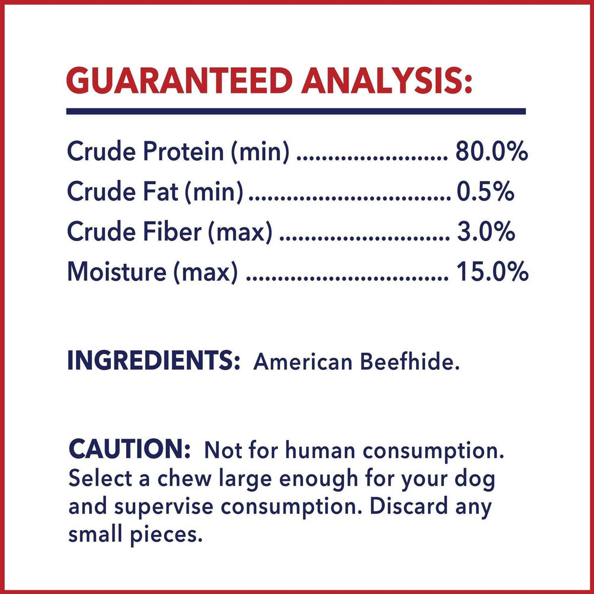 American Beefhide Bone Chicken Flavored P71259