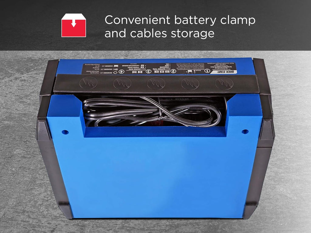 Fully Automatic 15 Amp 3 Amp 6V 12V Battery Charger Maintainer B141