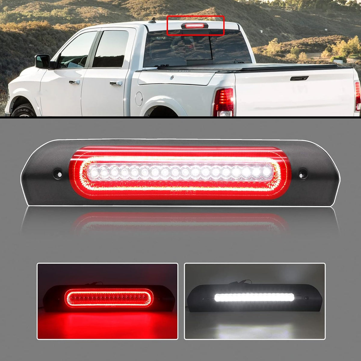 Full LED 3rd Third Brake Light Cargo Lamp IP67 Waterproof N43838
