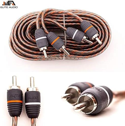 0 Gauge CCA Amp Kit with 20 feet 0 AWG + 2-Channel RCA Interconnects E725