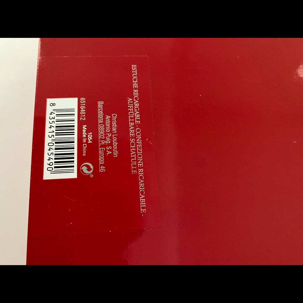Red Refillable Case H955