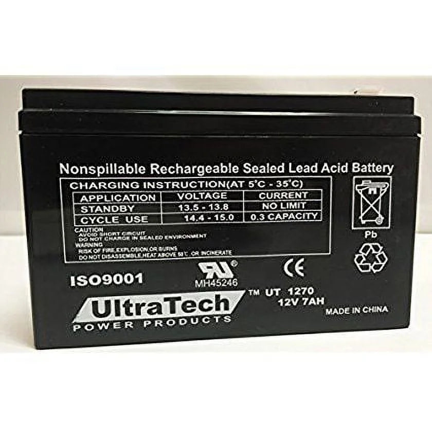 12V 7 Ah Sealed Lead Acid Alarm Battery H86902