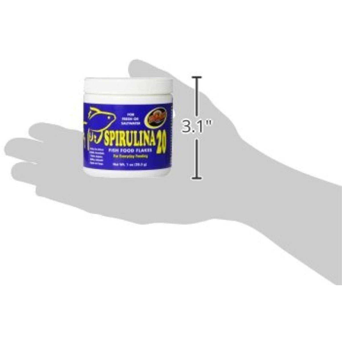 Spirulina 20 Fish Food Flakes M291