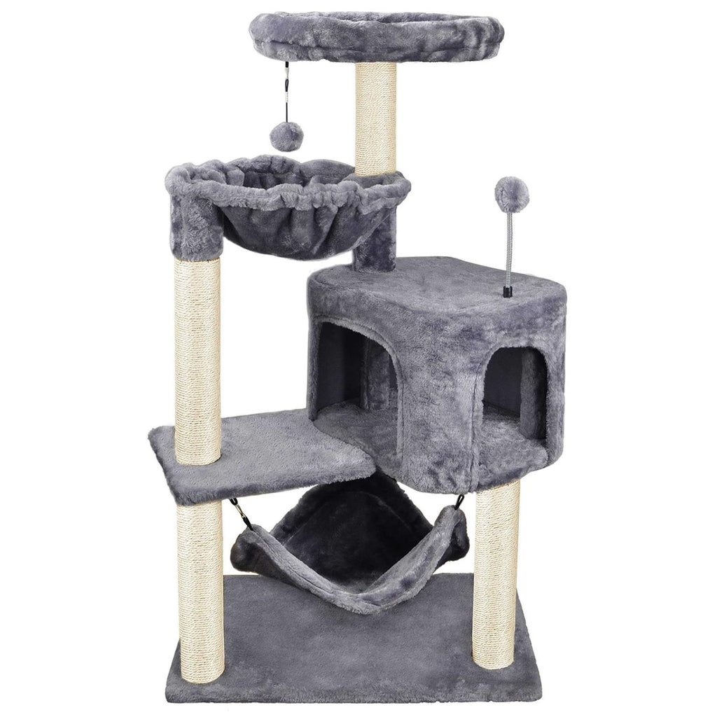 Cat Tree with Cat Condo and Hammock F6253