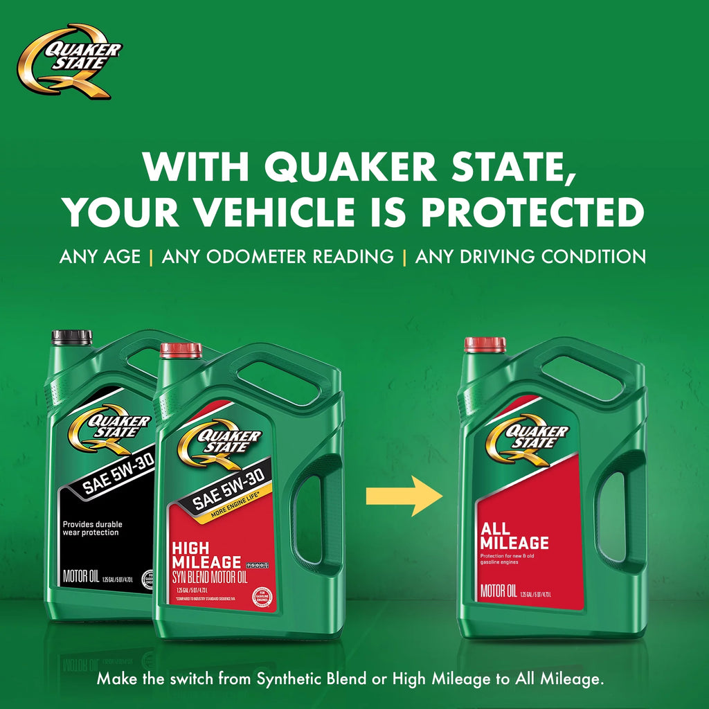 10W-30 Motor Oil, 1 Quart L7296